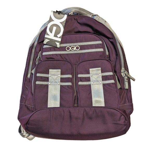Ogio Triana Backpack for 15" Laptop / Tablet Purple Bag School Work Travel NWT - Picture 1 of 16